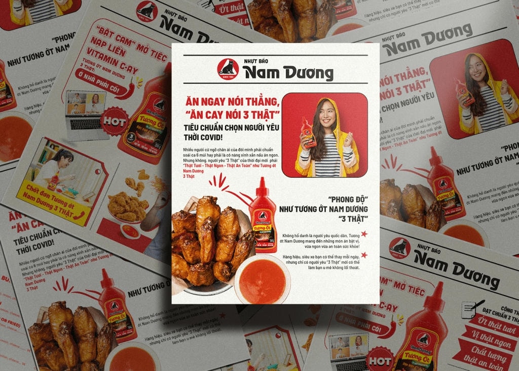 Tương Ớt Nam Dương - Social Media Branding Campaign