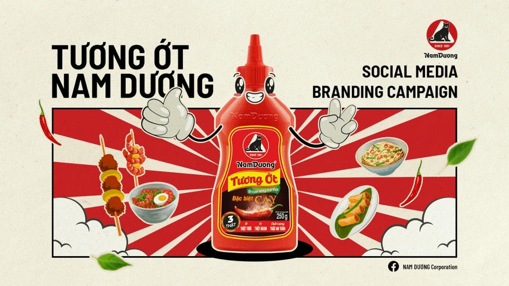 Tương Ớt Nam Dương - Social Media Branding Campaign