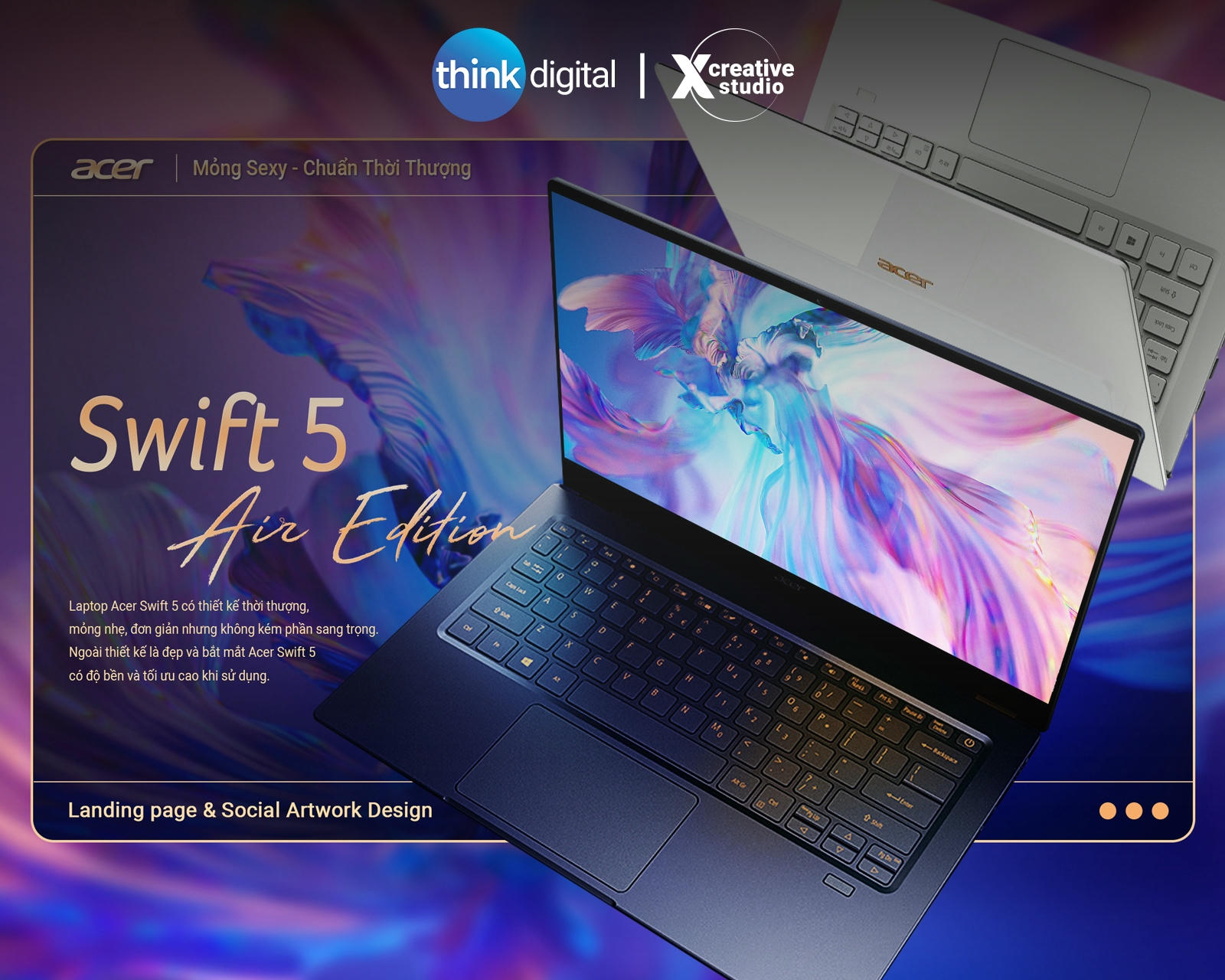Swift 5 - Landing Page & Social Artwork