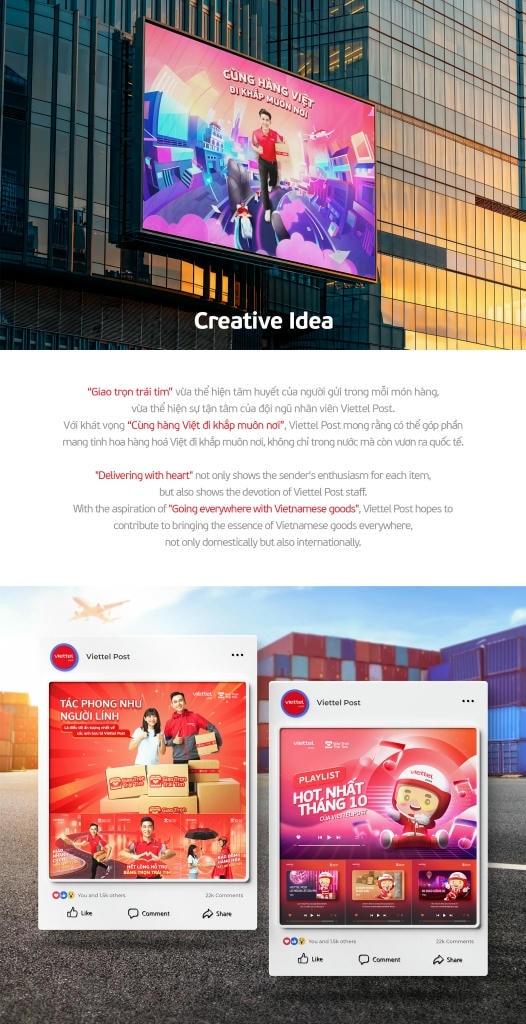 Viettel Post - Social Media 2023 - Creative Idea