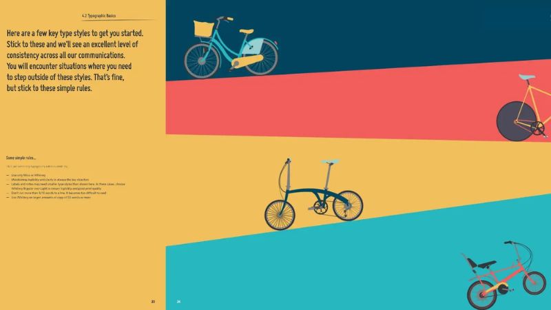 Brand Guidelines của Love to Ride tập trung thể hiện niềm đam mê với xe đạp và cộng đồng