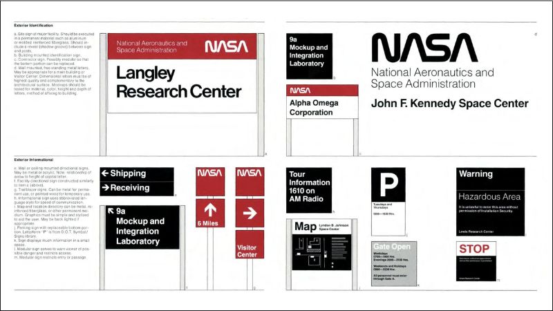 Brand Guidelines của NASA mô tả chi tiết về cách sử dụng hình ảnh thương hiệu