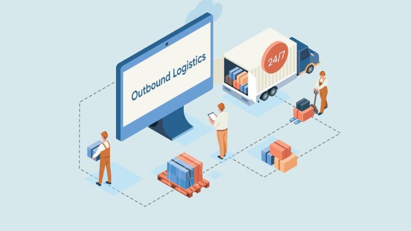 Outbound Logistics bao gồm tất cả các hoạt động liên quan đến việc đưa sản phẩm/dịch vụ hoàn chỉnh đến tay khách hàng