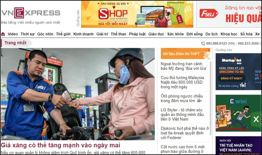 PR Online trên báo điện tử cũng là một hình thức được ưa chuộng