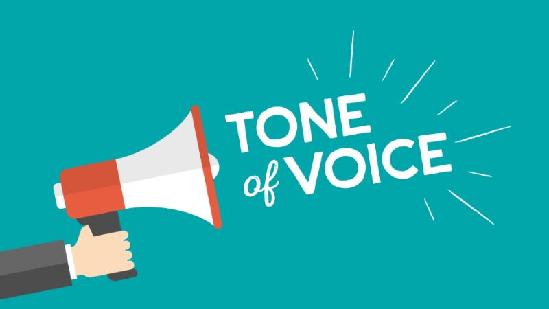 Tone of voice sẽ mô tả cá tính và cách thương hiệu giao tiếp bằng ngôn từ