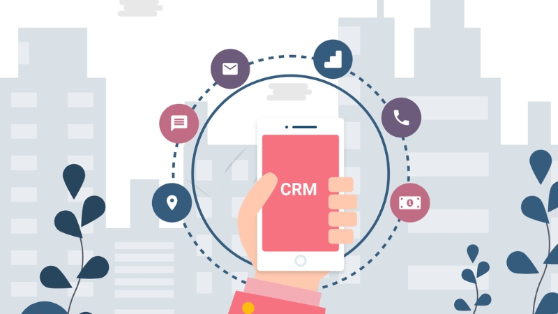 Ứng dụng Mobile CRM cho phép họ dễ dàng truy cập dữ liệu khách hàng