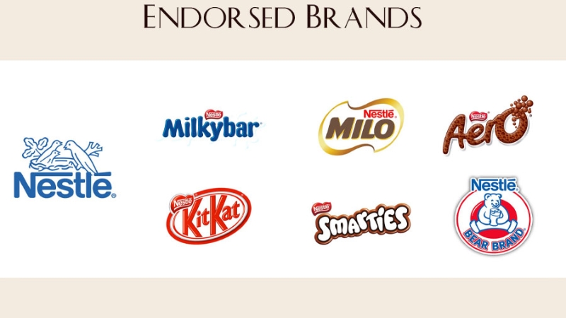 Mô hình Endorsed Brand của Nestle