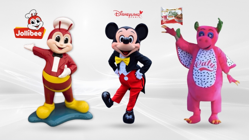 Mascot còn phát huy tác dụng mạnh mẽ ở các kênh truyền thống