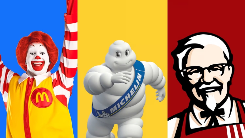 Mascot là tài sản độc quyền của thương hiệu