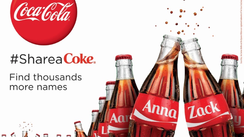 Coca-Cola "Share a Coke" - Cá nhân hóa bằng dữ liệu tên gọi
