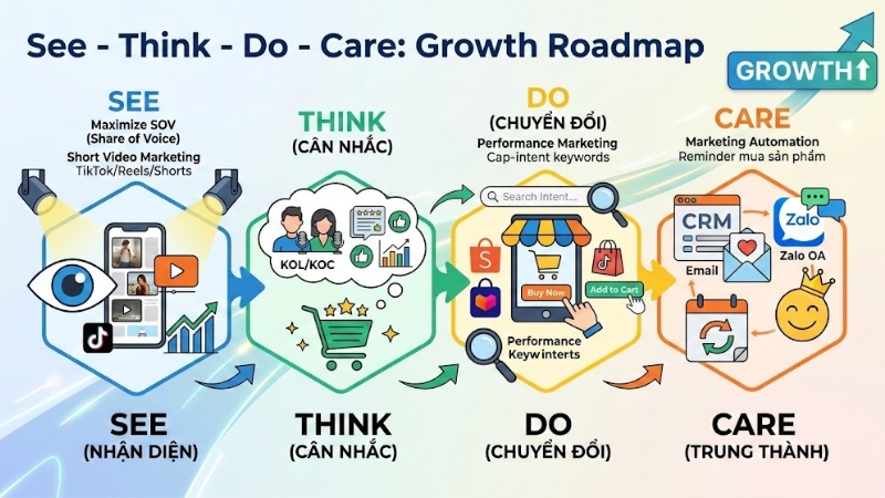 Framework See - Think - Do - Care