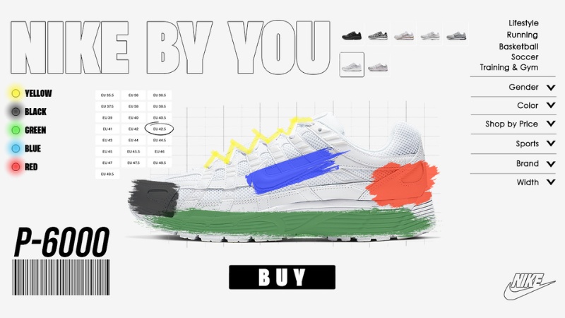 Trao quyền đồng sáng tạo với Nike By You