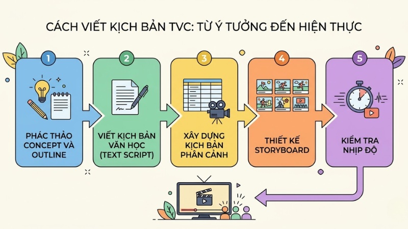 Cách viết kịch bản TVC: Từ ý tưởng đến hiện thực