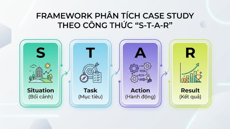 Framework phân tích Case Study chuẩn chuyên gia: Công thức "S-T-A-R"