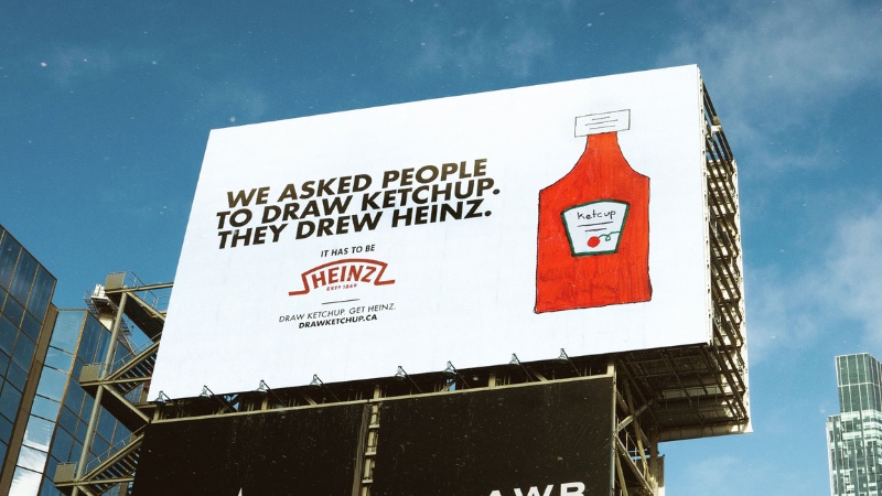 Heinz - "Draw Ketchup"