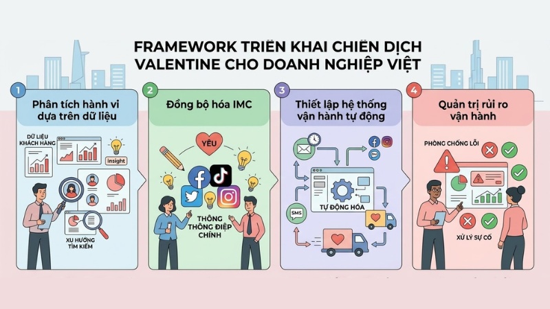 Framework triển khai chiến dịch Valentine cho doanh nghiệp Việt