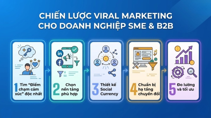 Chiến lược Viral Marketing cho doanh nghiệp SME & B2B