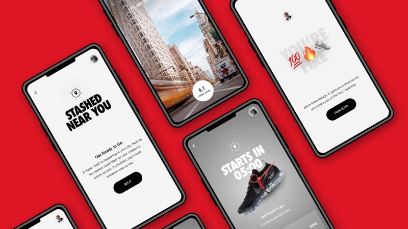 Nike với chiến dịch "SNKRS Stash" - Săn giày giới hạn kết hợp thế giới thực và ảo
