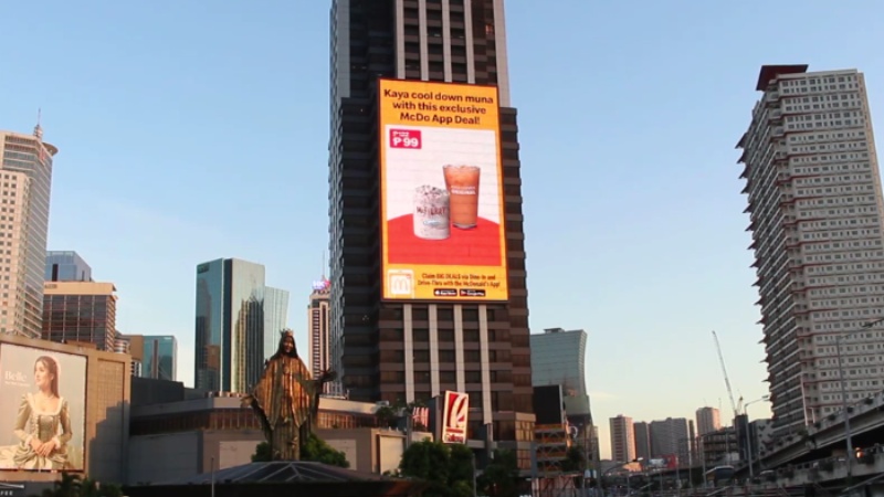 McDonald’s Philippines là chiến dịch quảng cáo kích hoạt theo thời tiết