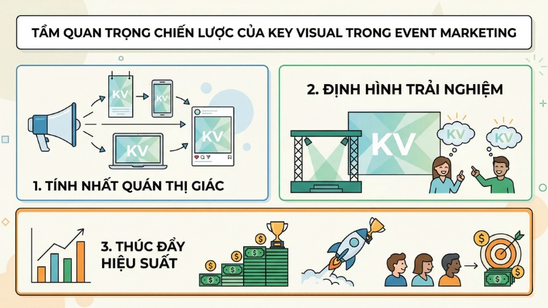 Tầm quan trọng chiến lược của Key Visual trong Event Marketing