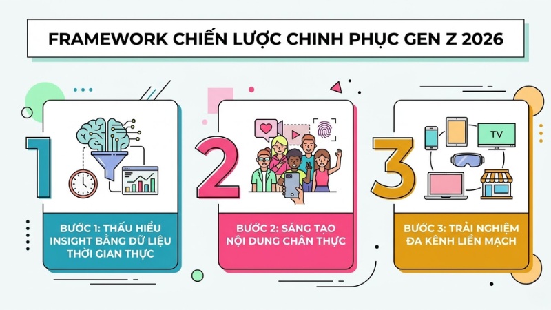 3 trụ cột chinh phục Gen Z 2026