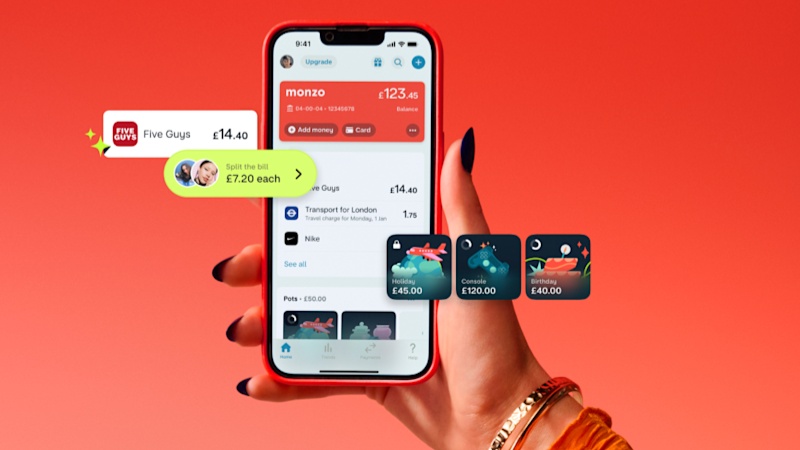 Monzo biến quản lý tài chính thành một "trò chơi" đầy cảm hứng