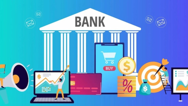 Marketing ngân hàng là quá trình ngân hàng nghiên cứu, dự báo và đáp ứng nhu cầu về sản phẩm - dịch vụ tài chính của khách hàng một cách có hệ thống