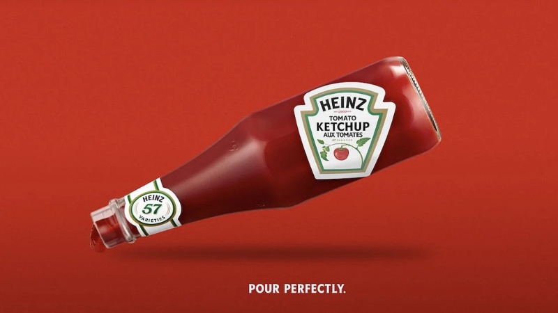 Heinz với chiến dịch "The Tilted Label"