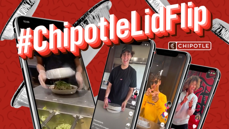 Chipotle tối ưu chuyển đổi qua Gamification & Hashtag Challenge