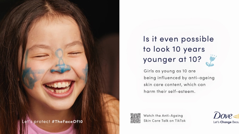 Dove đã tung ra chiến dịch mang tên #TheFaceof10