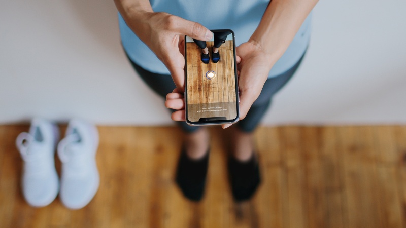 Nike đã tung ra tính năng Nike Fit tích hợp công nghệ AR