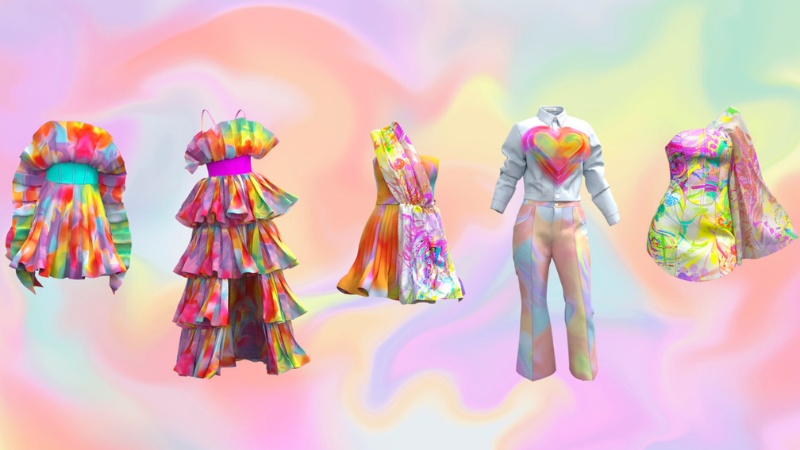 Các bộ sưu tập thời trang ảo dành cho các định dạng nhân vật số