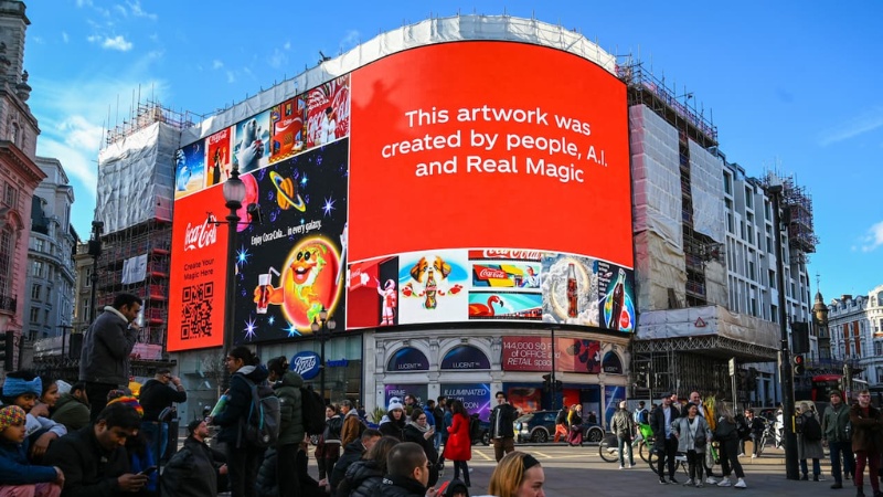 Coca-Cola thành công với chiến dịch "Create Real Magic" nổi tiếng