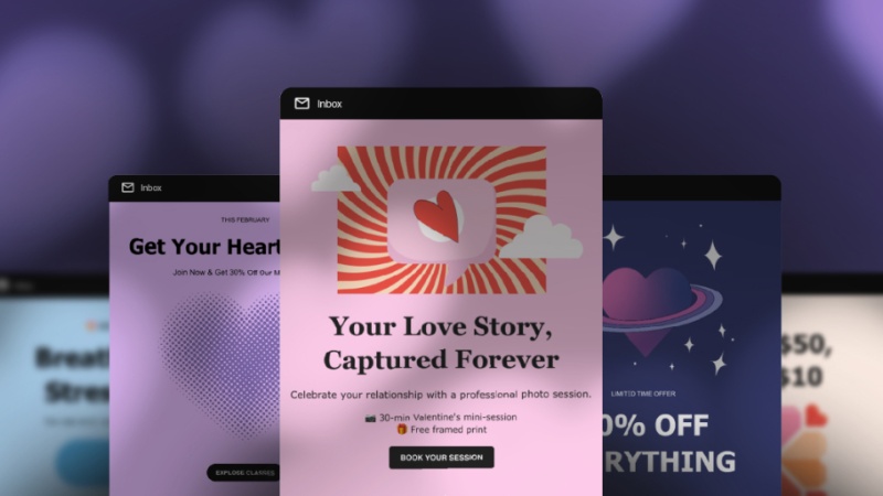 Thương hiệu có thể triển khai các luồng tự động gửi thiệp điện tử, video chúc Valentine hoặc quà tặng số