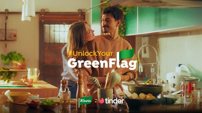 Knorr x Tinder ra mắt chiến dịch #UnlockYourGreenFlag