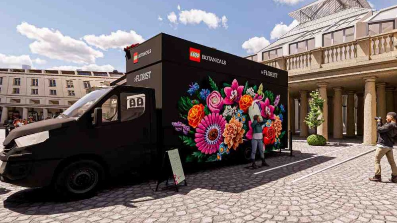 LEGO với chiến dịch "Botanicals Le Florist Flower Truck Tour" ấn tượng