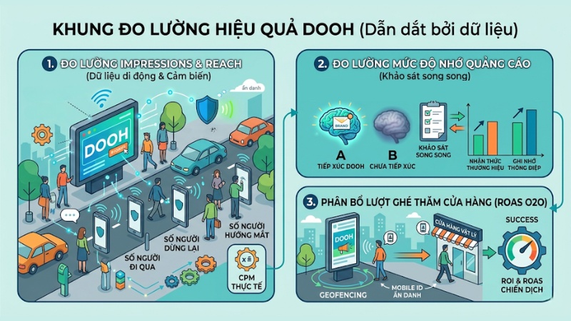 Khung đo lường hiệu quả cho chiến dịch DOOH
